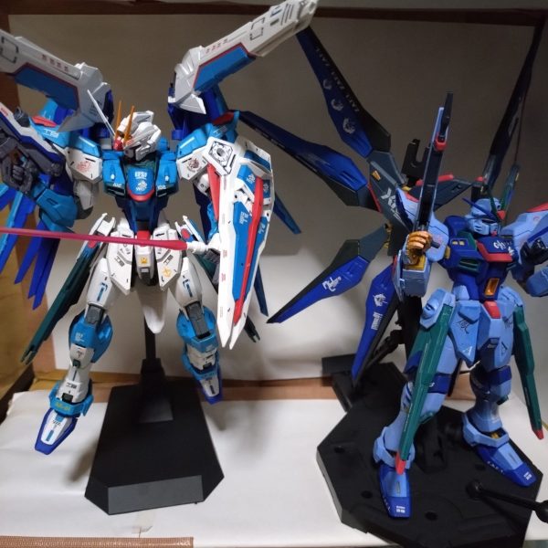 ストライクフリーダムガンダムとフリーダムガンダム