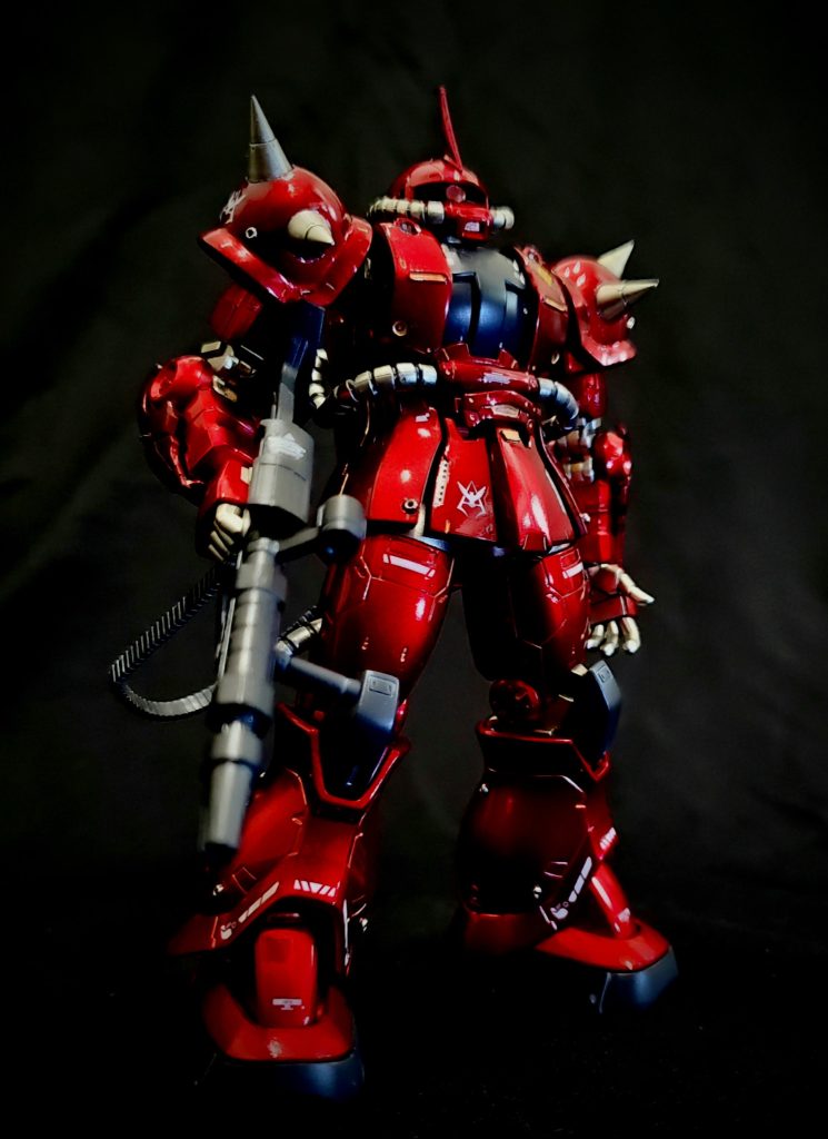 ザクⅡオリジン　キャンディ塗装–2枚目/制作者：ラリハル