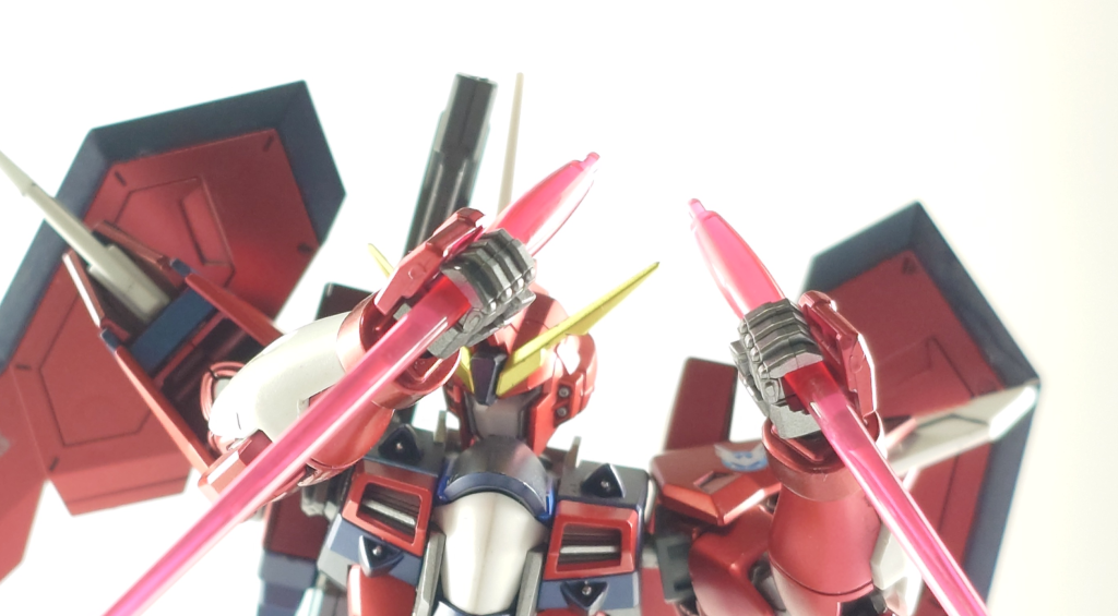 パルマの出力が上がっているのでビームサーベル鷲掴みしちゃっても今回は大丈夫!