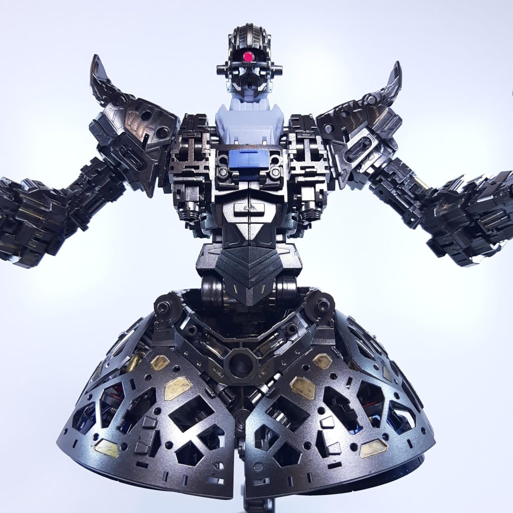 内部フレームのみ。ギラッギラです。ガイコツみたい。