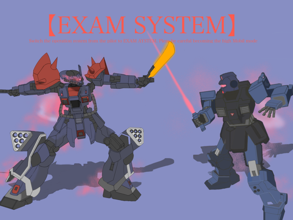 EXAMシステムスタンバイ!!!!ブルーディスティニー1号機が陸ジムなのは気にしないでください...　間違えたんです...そういや顔陸ジムだよな～って描いてたら全部陸ジムになっちゃいました...すいませんまあ、遠目に見たら、ね?ということでどうでしょうかzガンダム。今は百式を制作中なので完成したらまた投稿したいと思います。次の絵の機体ヒントは...クリアパーツ　ゲート　システムの3つです。ちょっと難しいかも?ブログのリンクです　gunpuraaaのブロック工房