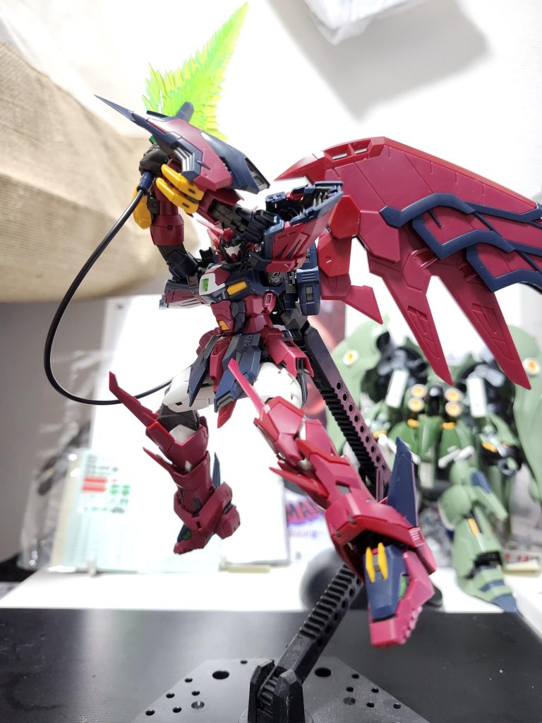 RGなので各部柔軟に動きます