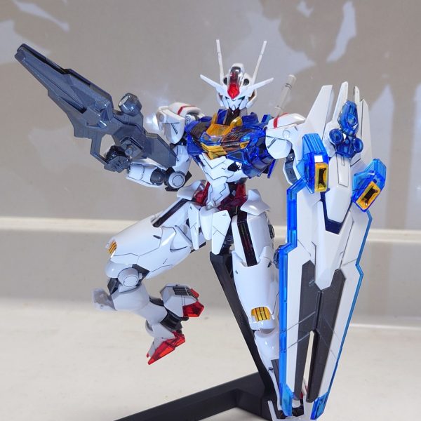 HG ガンダムエアリアル　ソリッドクリア　拡張パーツセット HG ガンダムエアリアル ソリッドクリア 拡張パーツセット - メルカリ
