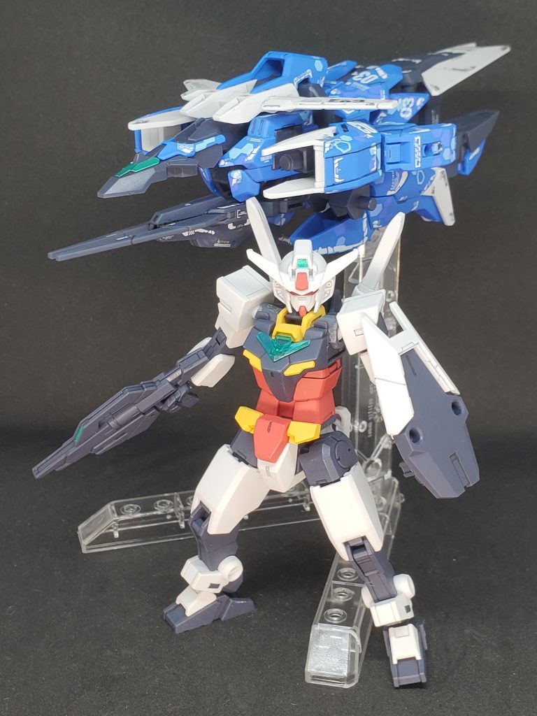 例によってコアガンダムはスミ入れだけです。