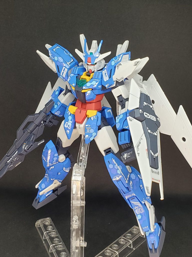 30MMから持ってきてウイング強化する案、オプションバックパックが使いやすくて助かる「飛べそう」感もアップするしシルエットも変わってありかも