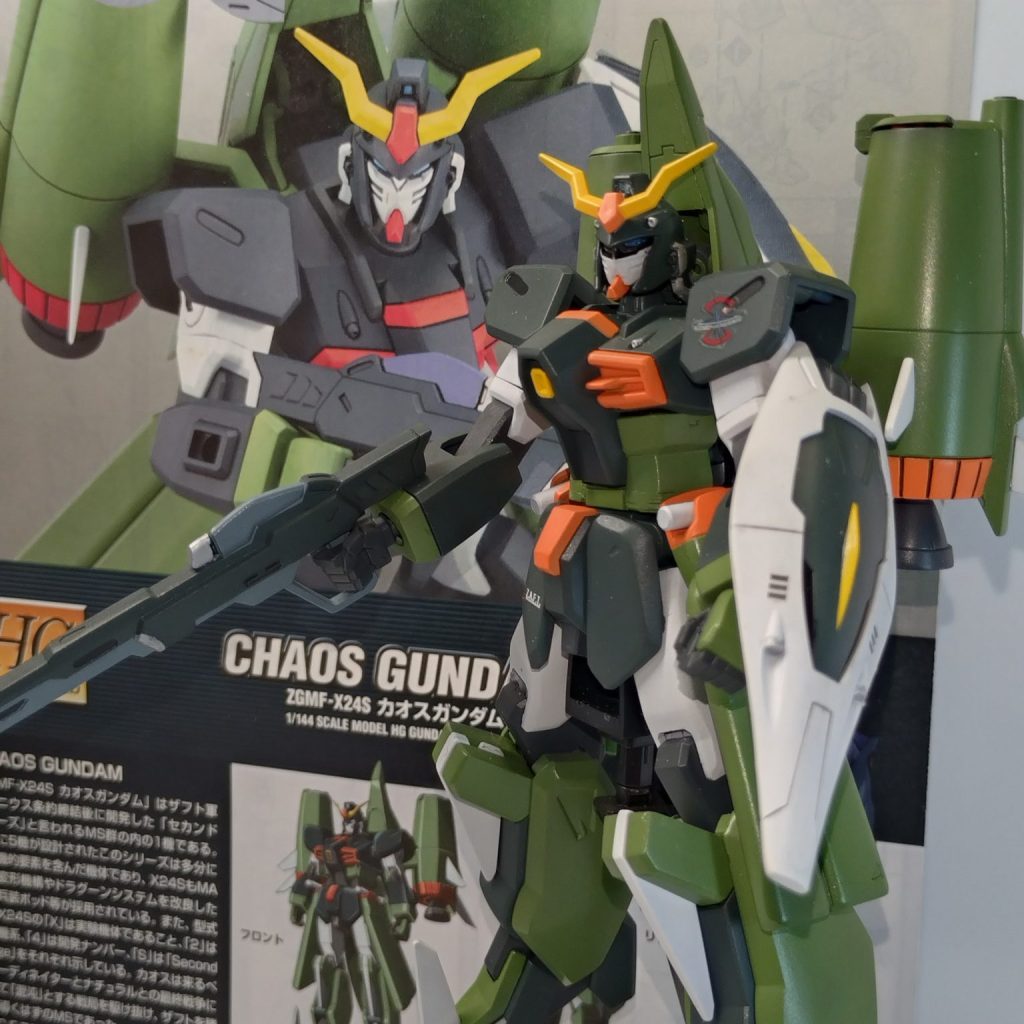 ZGMF-X24S CHAOS GUNDAM｜青騎士さんのガンプラ作品｜GUNSTA（ガンスタ）