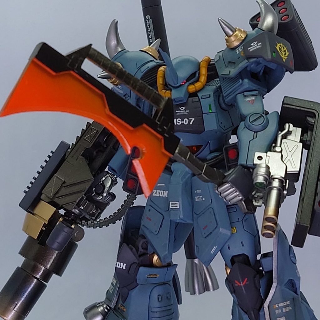 グフ・ゲネラル 「グフ重火力強化型」|マッシブ!さんのガンプラ作品|GUNSTA(ガンスタ)