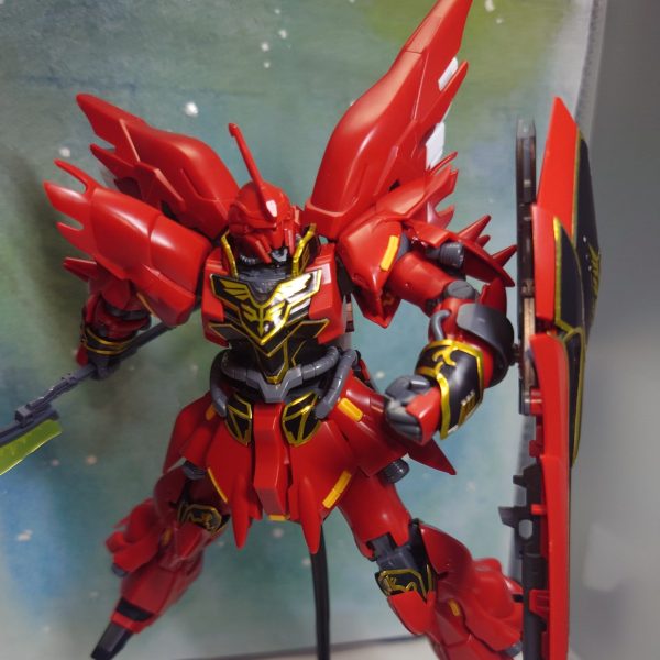 シール多いッ!!!（¯꒳¯٥)  HG シナンジュ