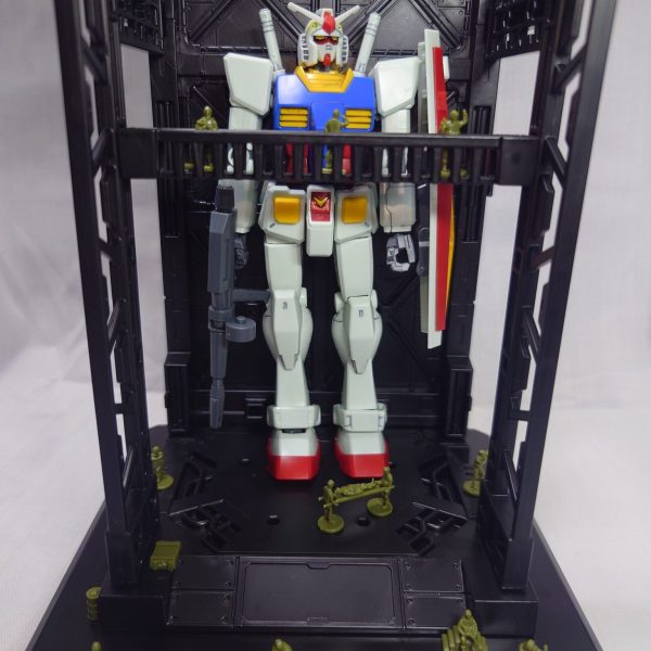 初スミ入れしたガンダムッ!!!