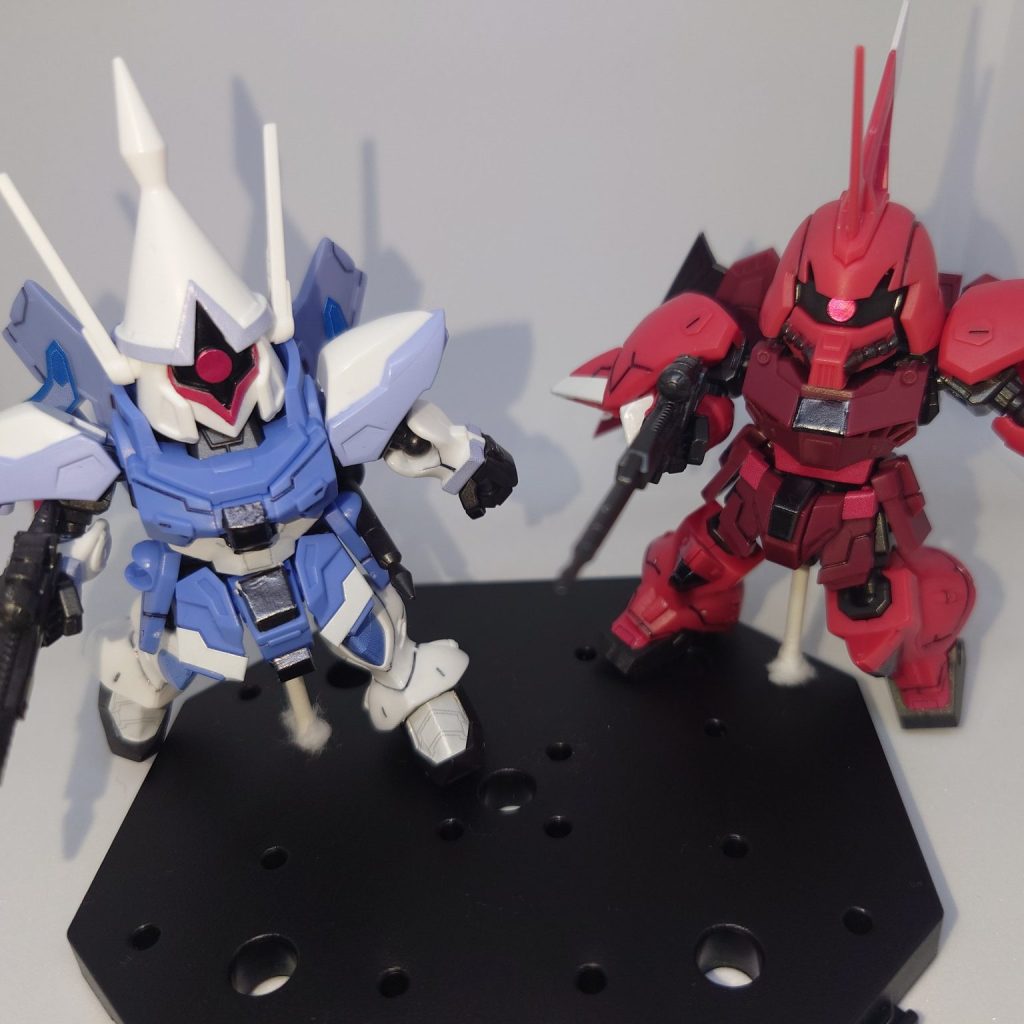 ゲルググメナース＆ギャンシュトローム✌️｜kokemaruさんのガンプラ