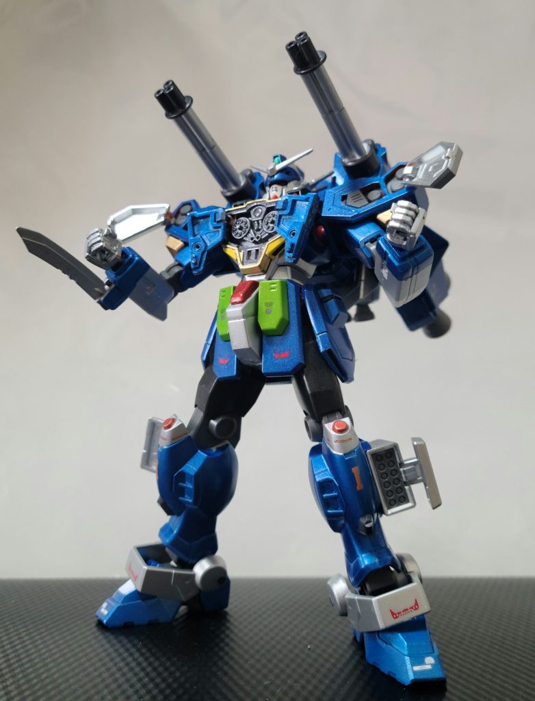 第2のG!宇宙用ブースター兼バックウェポンの GG02-サラマンダーそれとせっかくなので全砲門一斉発射形態