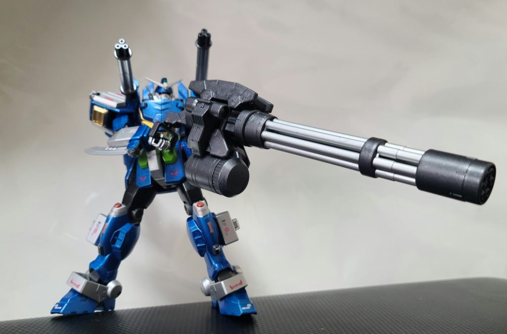 そして切り札の第3のGジャイアントガトリングGX05-ケルベロス 正直肩と腕の両方の可動域も保持力もギリギリの為、長時間の保持は無理ですw