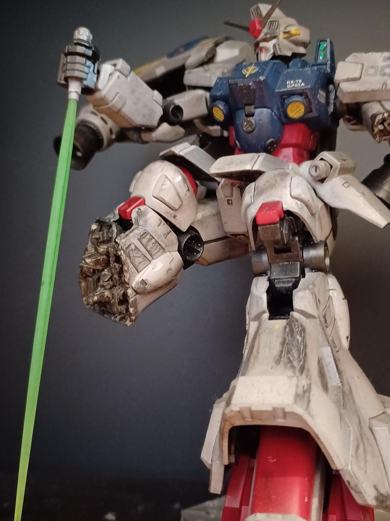 もともとはダメージ表現のない作品だったのですが  