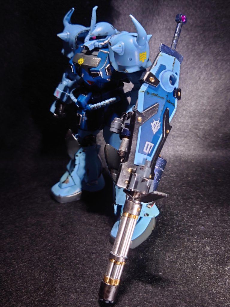 HGUCグフカスタム（ノリス大佐機）–2枚目/制作者：seaotterteacher