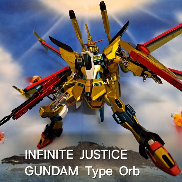 モビルスーツアンサンブル　改造品　インフィニットジャスティスガンダム弍式 モビルスーツアンサンブル 改造品 インフィニットジャスティス