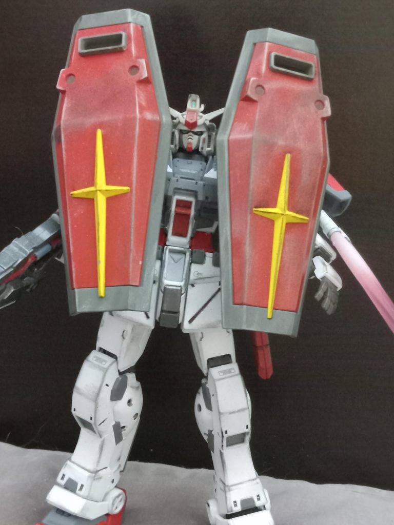 使用済みのサンダーボルト風にウェザリングを施しました