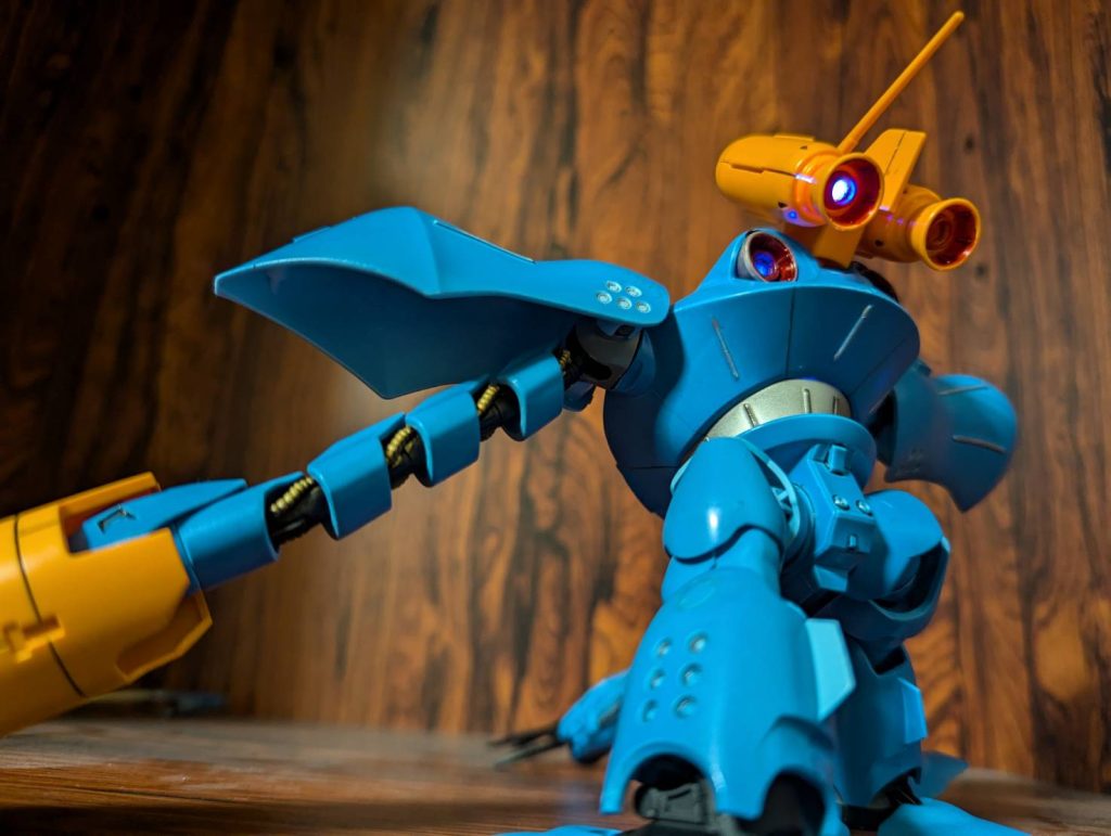 やはりバーニアが光るとかっこいいですね