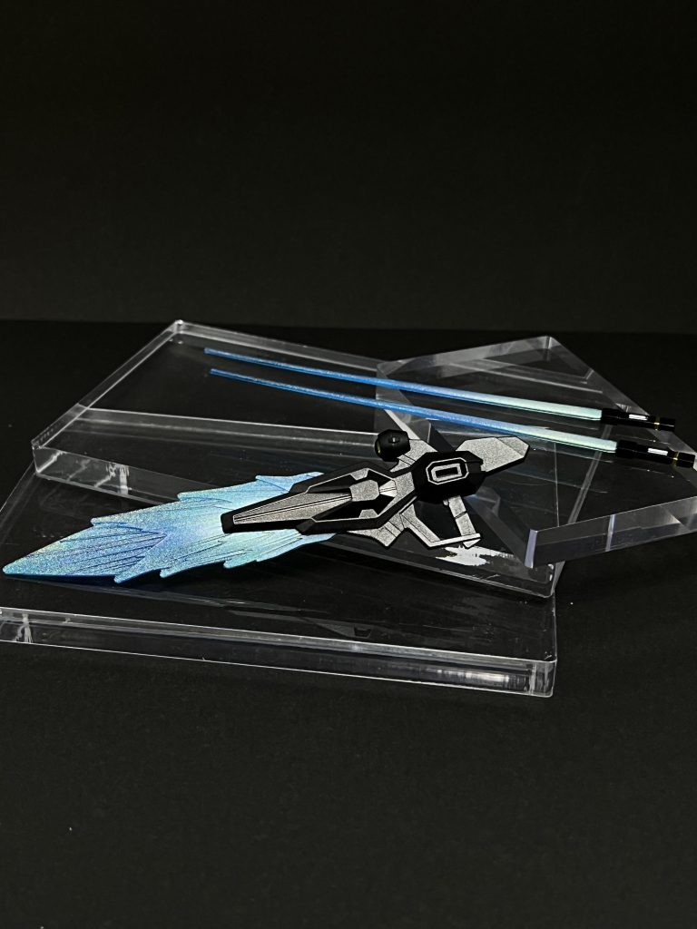 武器エフェクトはガンマカのホロブルー 根本にホログリーン使用