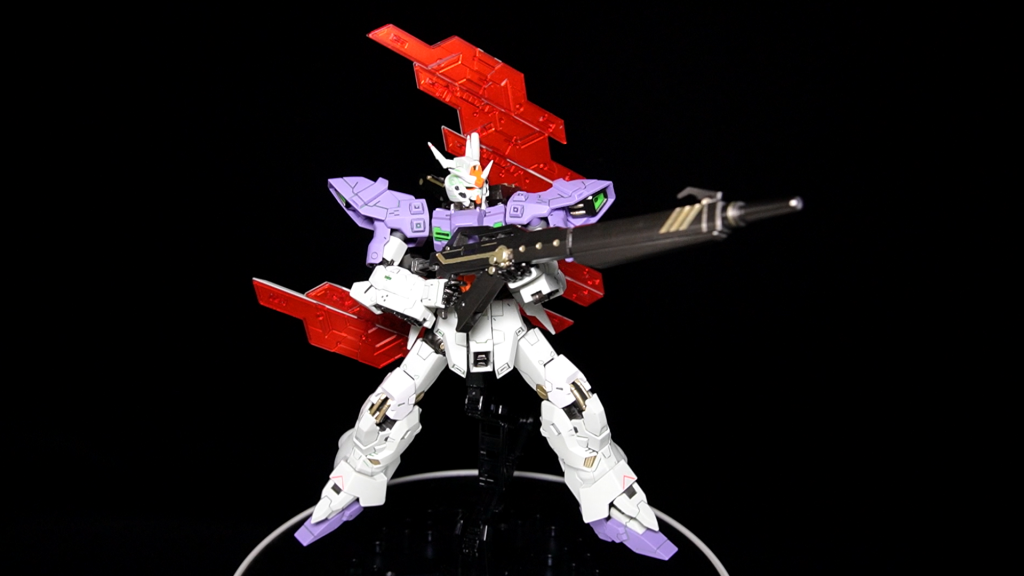 HG ムーンガンダム(ロング・ライフル装備)–3枚目/制作者：セリカ3