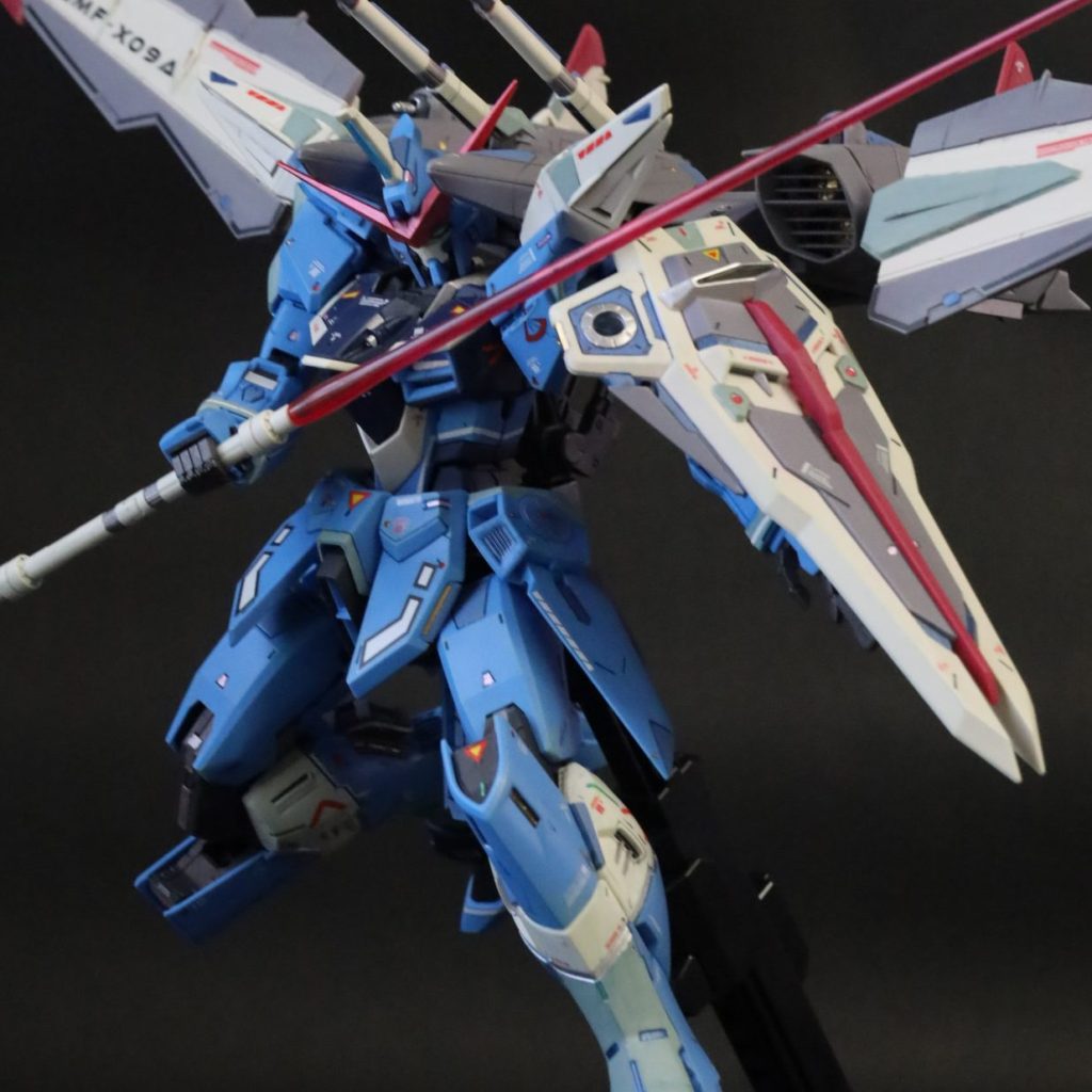 中古】GﾀﾞﾑS）未組立）1/100 MG ZGMF-X09A ジャスティスガンダム
