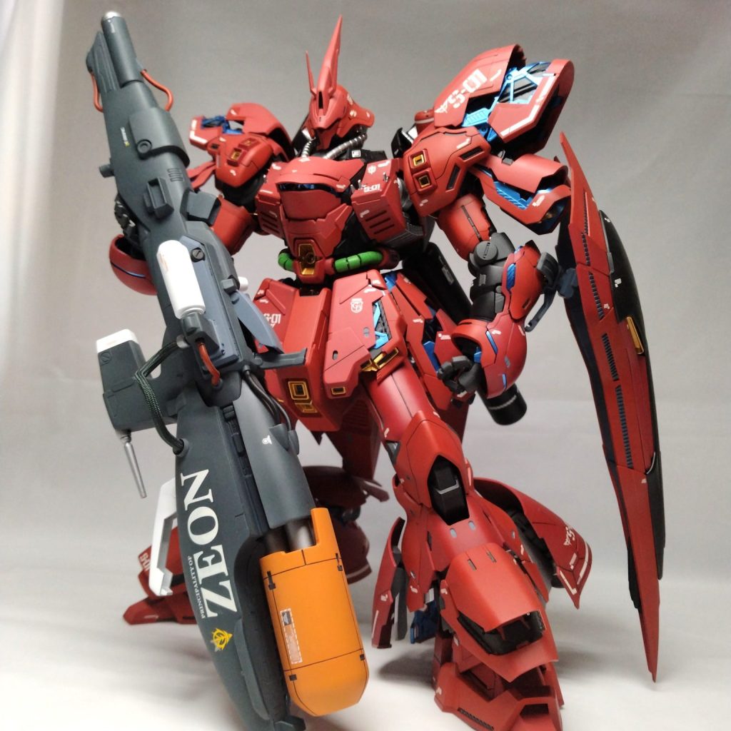 あにべるさん専用　MG サザビー Ver.Ka　MGｖガンダム　Ver.Ka MGサザビーver.Ka | incubusさんのガンプラ作品 | ビルダーズノート