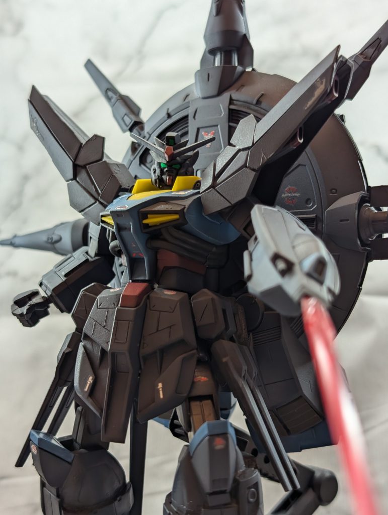 ちなみに、バックパックはMGプロヴィデンスのを利用しています。バックパックだけ中古で買いましたが、本体よりも高いなこれ。