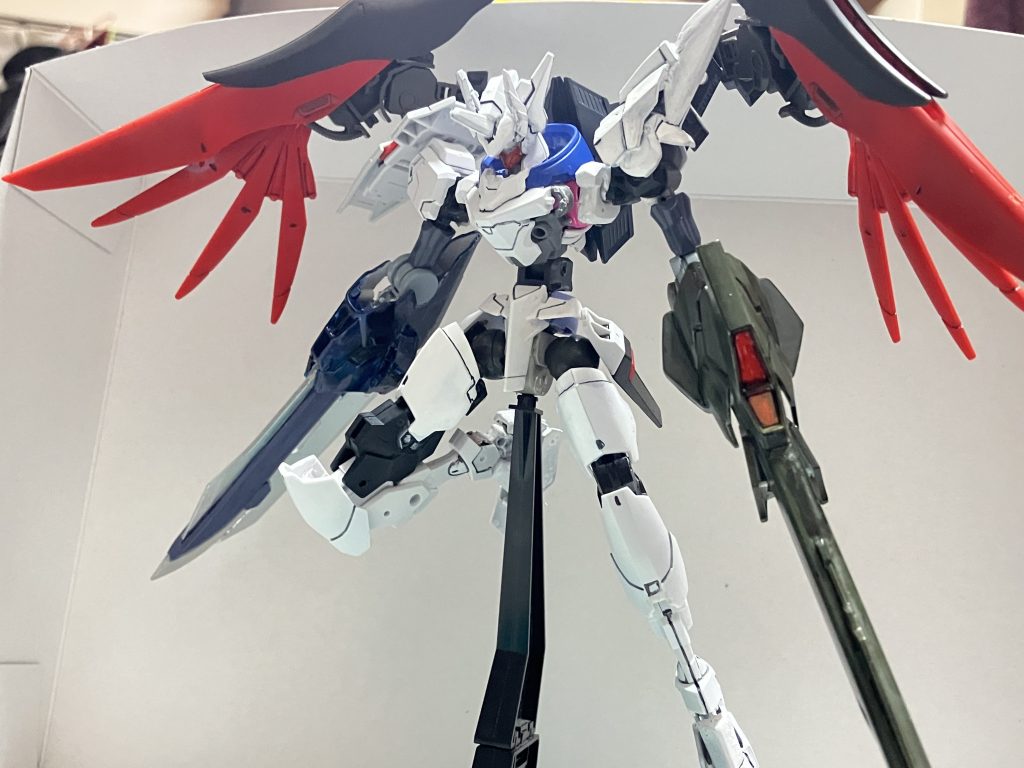 翼はなんかマーシフルモードのやつできないか試行錯誤してたらできてしまったこんかい結構満足な翼になりました。