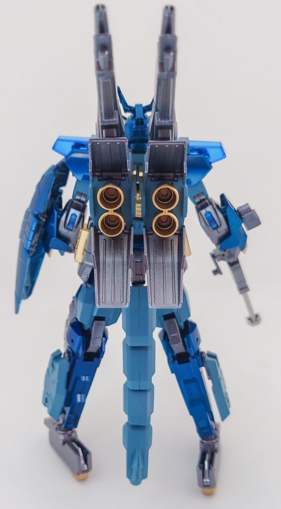 背面。バックパックのブースターが気にいっております。