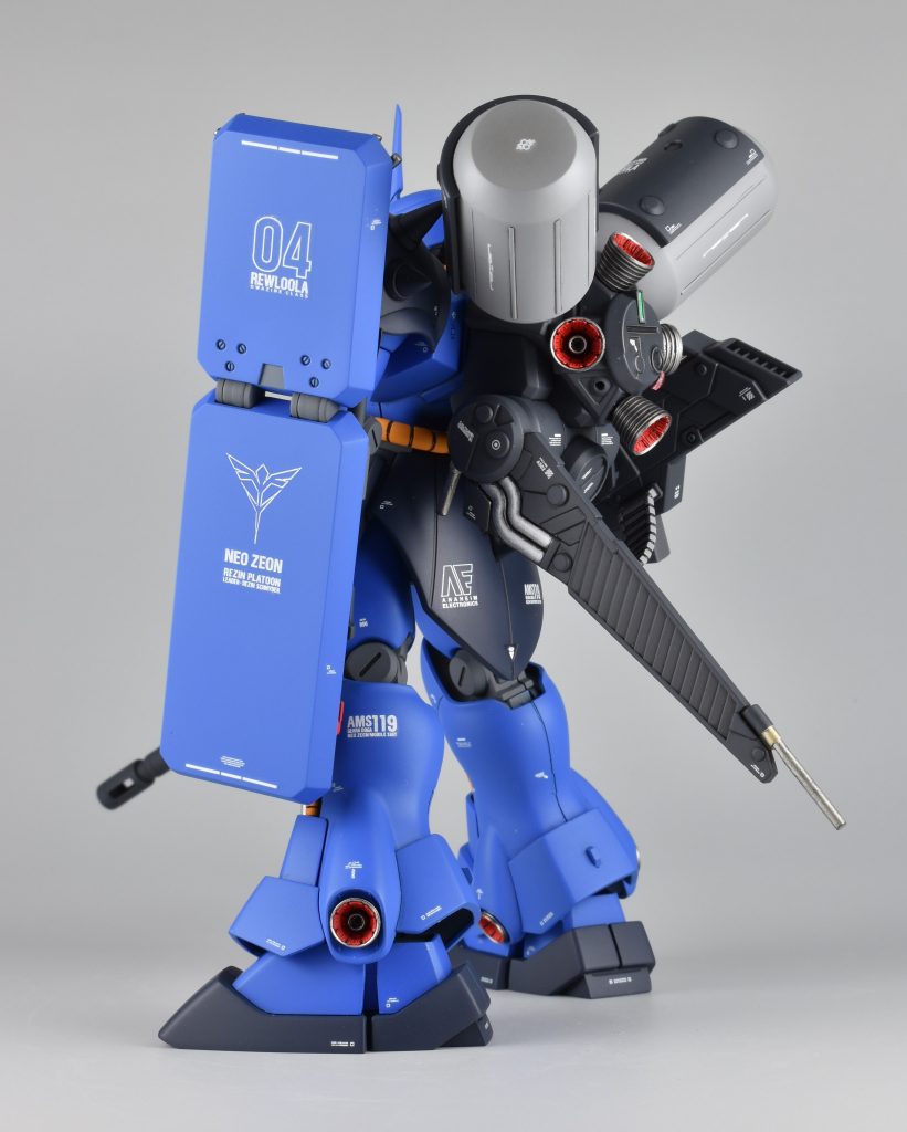 ハンドおよびバーニアは全力で3Dプリンターパーツ頼み(販売元様に感謝、いい時代です)