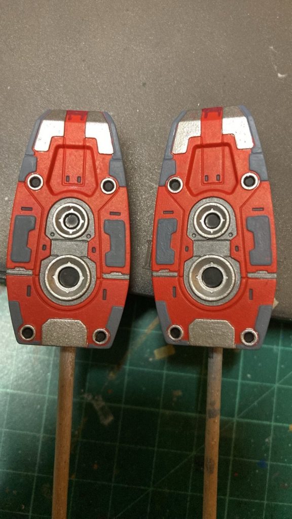 1995 MG RX-78-2 ver 1.0 , 2023 制作完成!  全筆塗 + 金屬片–5枚目/制作者：Kamman