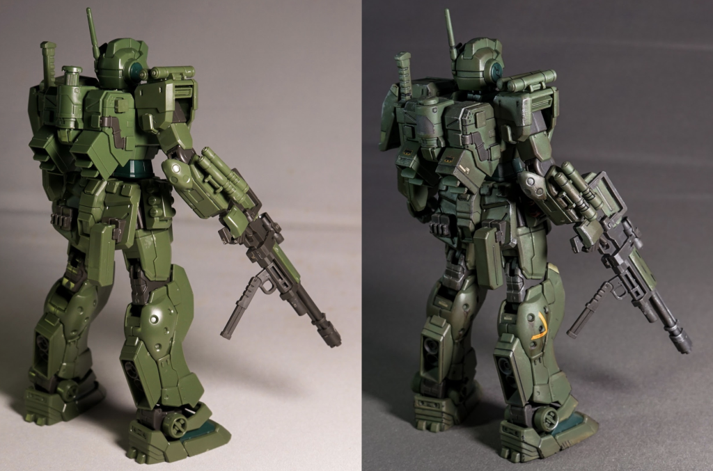 素組み↔︎完成状態