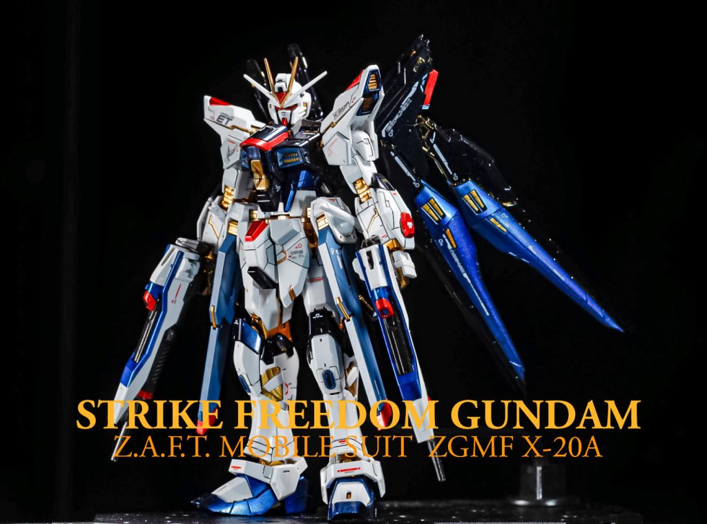 というわけでやっと完成したストフリ。しかし、自立は無理ですね…スタンド必須です…キラ君、背負ってる物、大き過ぎ問題…