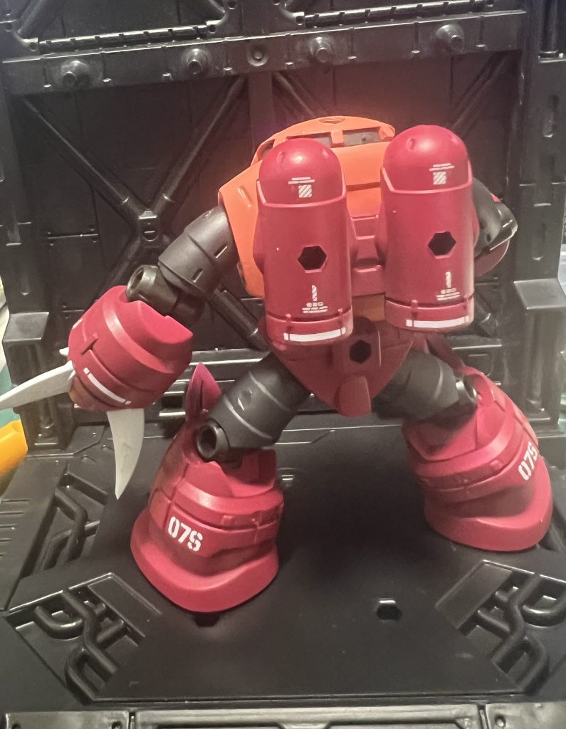 モビルスーツアンサンブル シャア専用ズゴック マーキングプラス＋電飾–4枚目/制作者：ガシャポン魂