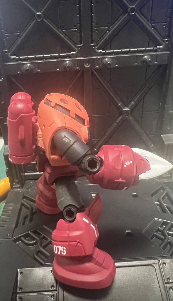 モビルスーツアンサンブル シャア専用ズゴック マーキングプラス＋電飾–3枚目/制作者：ガシャポン魂