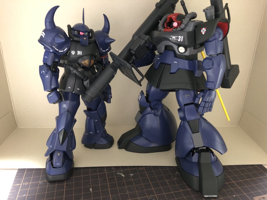 グフとツーショット！