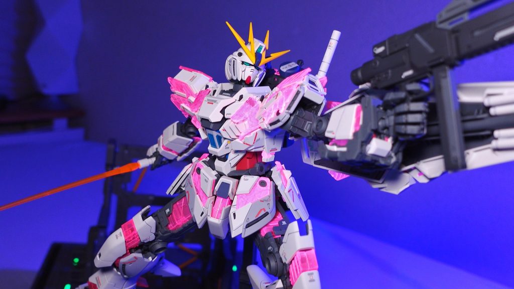 NT-D発動状態はUVライトで光らせています