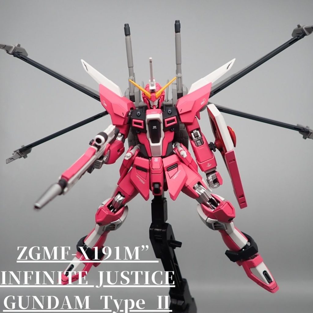 インフィニットジャスティス弐式–3枚目/制作者：アンジェロのプラモデル工房