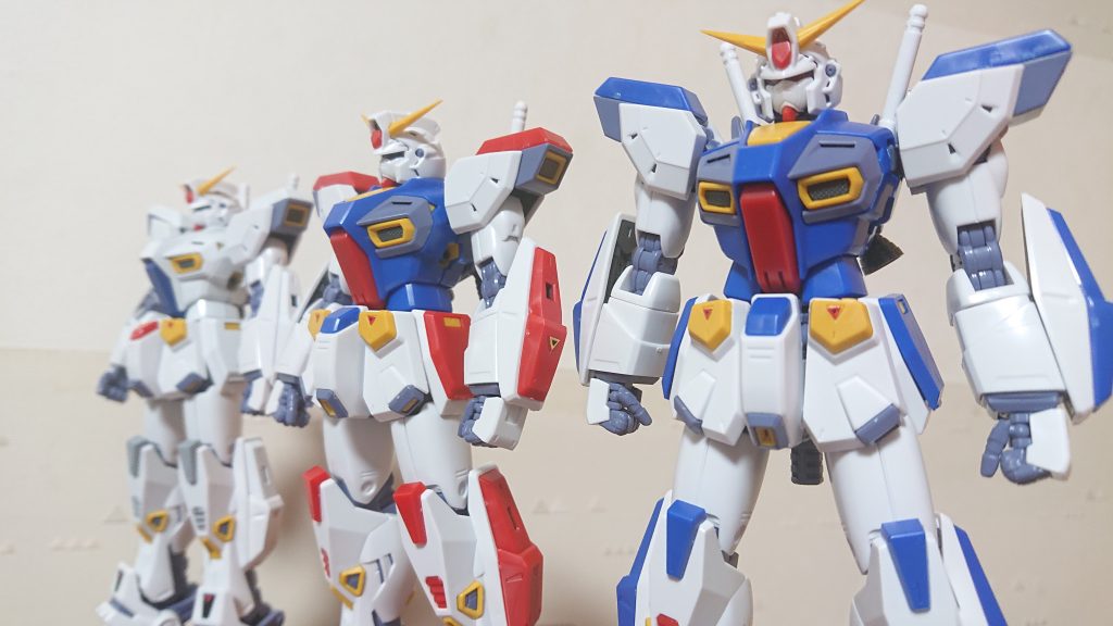 基本的に立ってるだけ(笑)この後は、それぞれのミッションパックで飾る予定です(^^ゞ↓Nタイプはこちらhttps://gumpla.jp/mg/2007603３号機↓(^^)/https://gumpla.jp/mg/1870702１号機↓(^^ゞhttps://gumpla.jp/mg/1702211２号機FFパック+Kはこちら↓(^^)/https://gumpla.jp/mg/2011390クラスターガンダムは↓https://gumpla.jp/mg/2171714