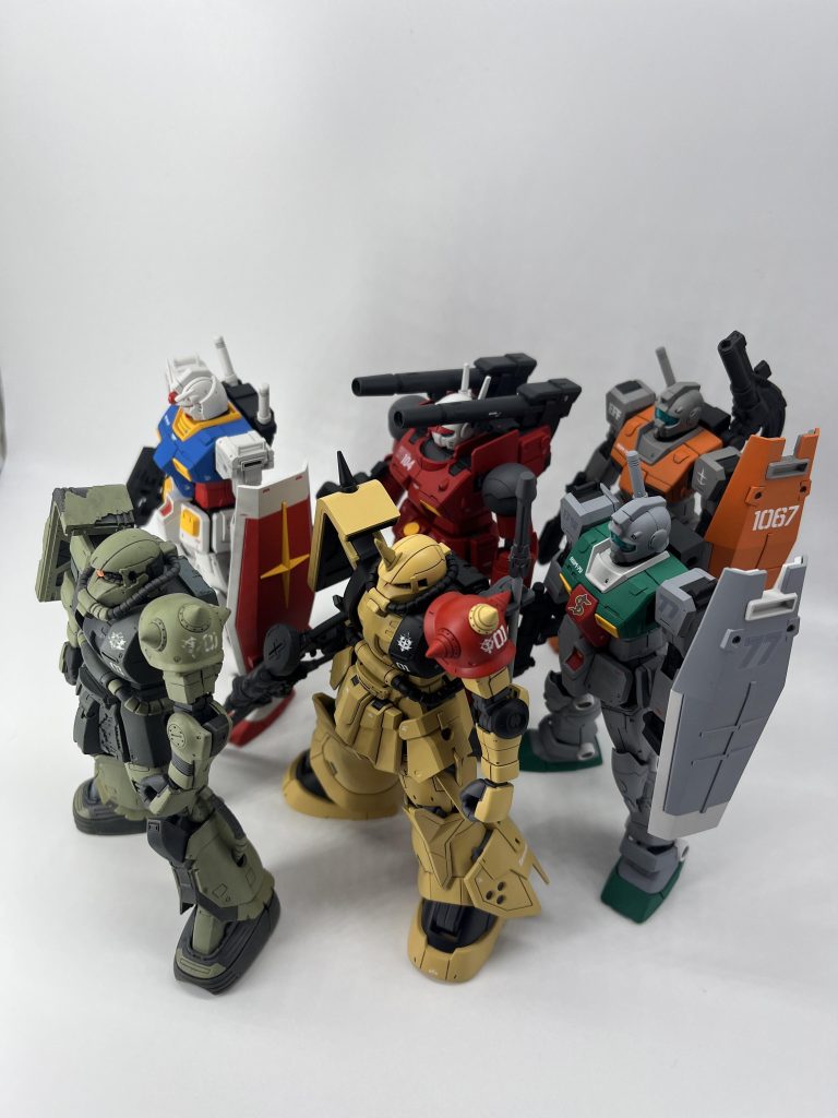 手持ちのククルスドアンの島シリーズが全て完成したので記念の集合写真をとりました。最後までご覧いただきありがとうございました😊