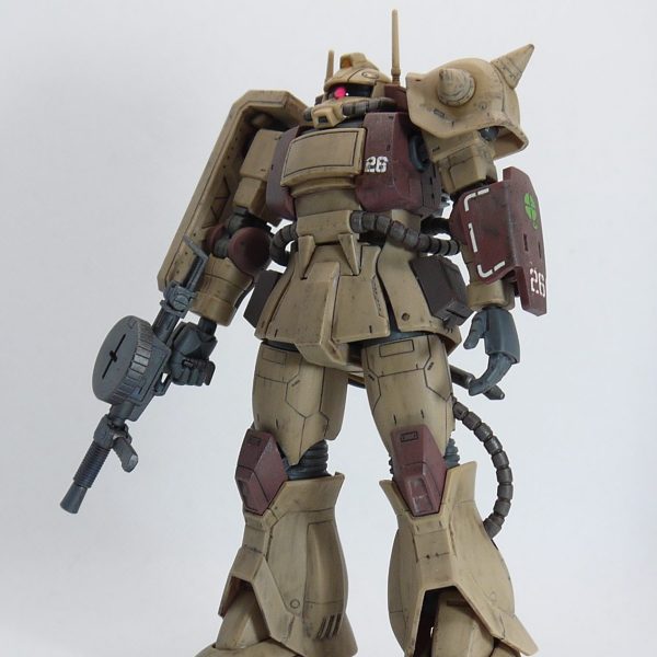 HG　ザク･デザートタイプ(ダブルアンテナ仕様)