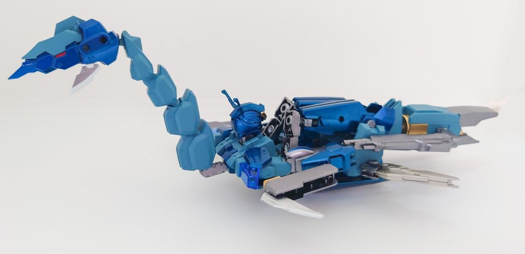 海の怪物「リヴァイアサン」モードこの形に行き着くのに試行錯誤を重ねて、ようやく納得いく形にまとめることができました。