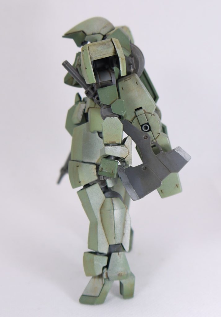 HG　グレイズ（一般機/指揮官機）／メッキ剥がし塗装–3枚目/制作者：junhon