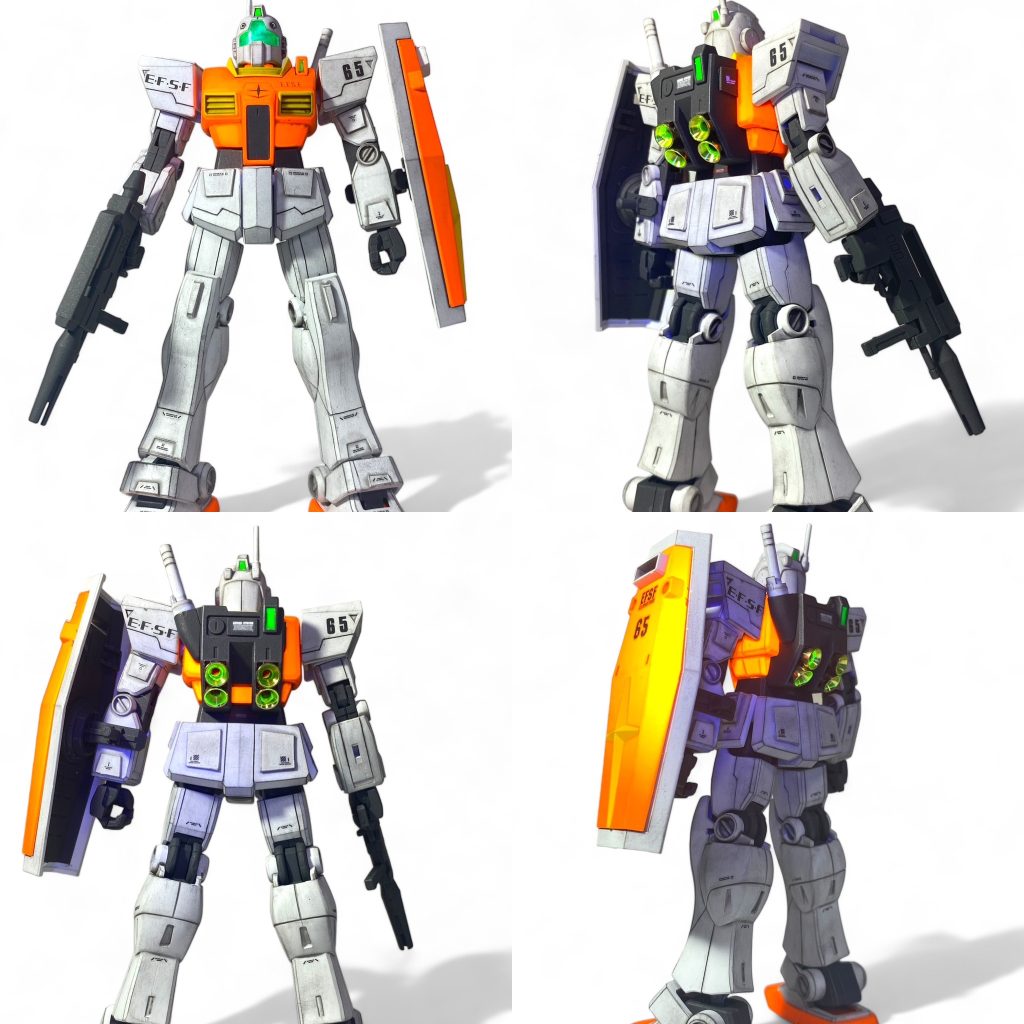 HGUC GMⅡライトカスタム–2枚目/制作者：丸五ワークス