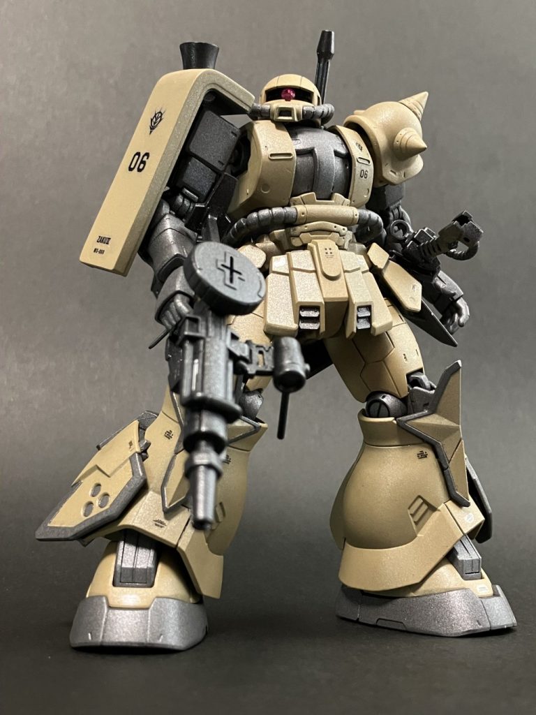 ザクⅡ（砂漠戦部隊）–4枚目/制作者：PIYOSUKE