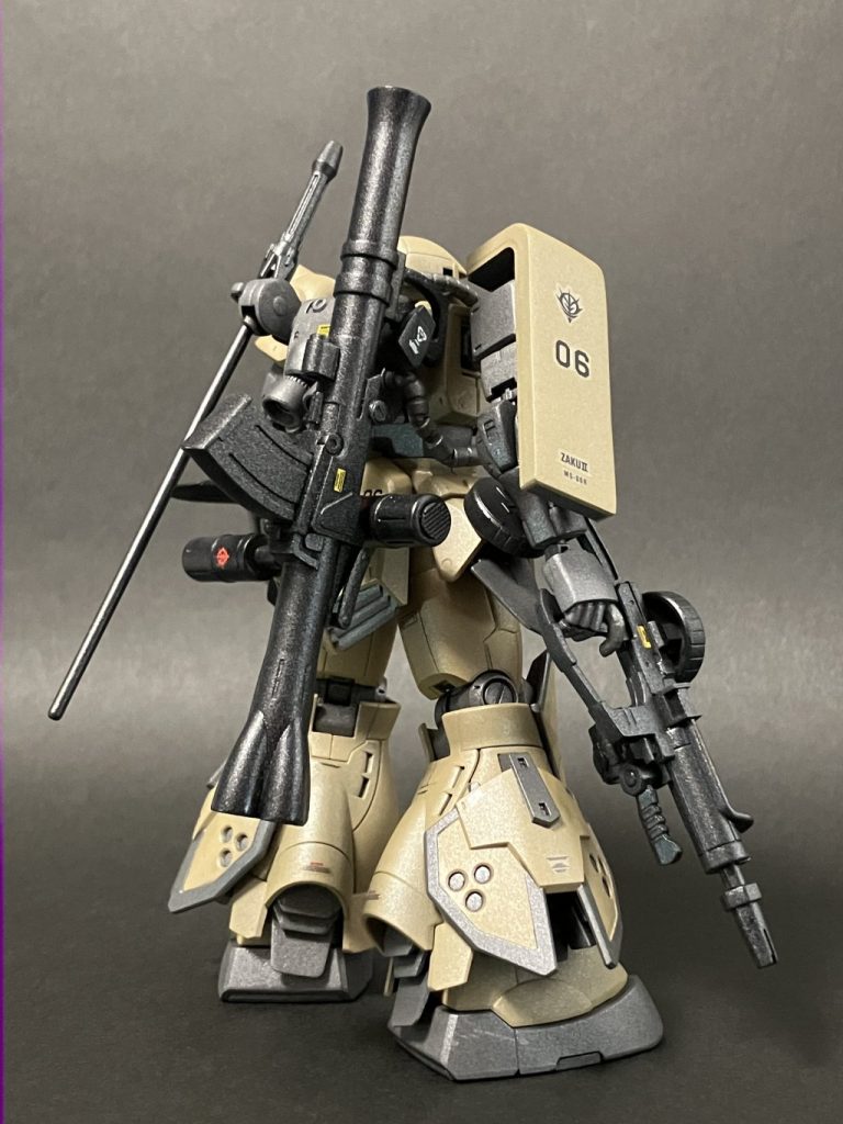 ザクⅡ（砂漠戦部隊）–7枚目/制作者：PIYOSUKE