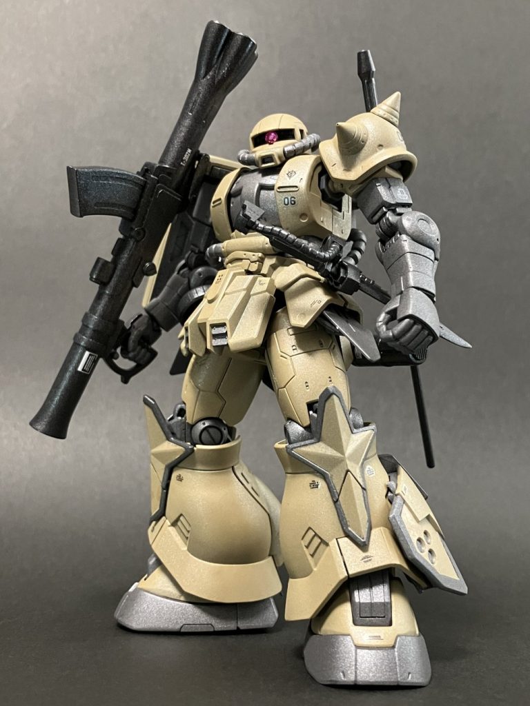 ザクⅡ（砂漠戦部隊）–8枚目/制作者：PIYOSUKE