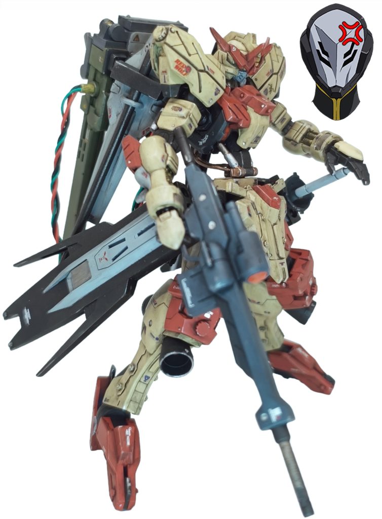 Ike主任:よし、完成だ〜仮面の男:おい、やりたい放題やってくれたな!すぐに元に戻せ😡!!毎度ながらダメ出しをくらい、武式は、なかったことになりました・・ち〜ん