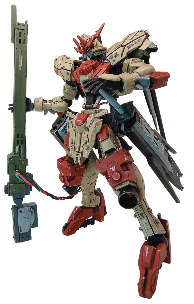 Ike主任:レールガンの長さOK🤤!そうそう、最近巷では、種自由と言う映画が流行っているみたいだな。それに出てくるMSのネーミングにちなんで、”ガンダムヴィダール武式”と名付けた👍助手A:主任、もしかして隠者弐式のことでしょうか?武式と漢字は、似ていますけど😅・・・・Ike主任:ゴフォッ!ゴフォッ!(えっ?知らんよ「弐」なんて変な漢字!「武」じゃないの😭)助手A:(えっ?この人、またやらかしてる?肩に”武”のマークキングしちゃってるよ)