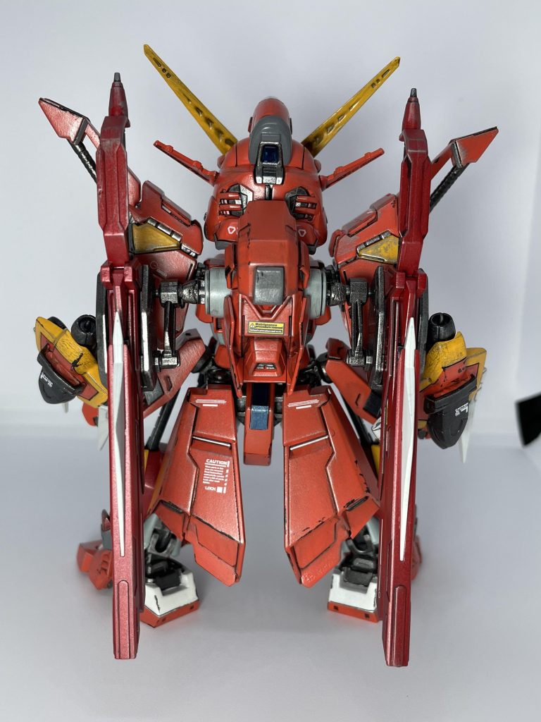 ソードはデスティニーのソードを使用リアスカートは私の好みで大型化