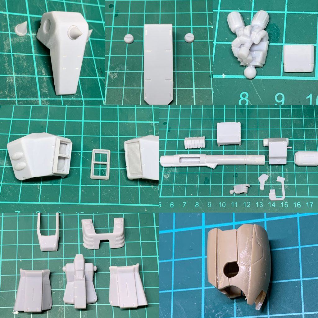 主な回収点は何度も書くようですが今回は3Dプリンターですね。それ以外では、頭部を小さくしたり、太ももを細くしたり、足を長くしたりとちょこちょこやってます。最後までご覧いただきありがとうございました。